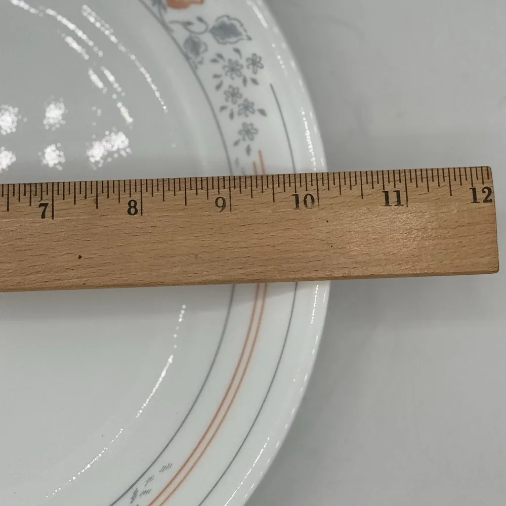 Set of 4 Vintage Corelle Apricot Grove Dinner Plates 10 1/4
